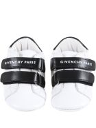 Givenchy White Sneakers For Aby Kids With Logo Givenchy White Sneakers For Aby Kids With Logo - White