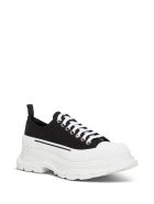 Alexander McQueen Tade Slick Fabric Sneakers Alexander McQueen Tade Slick Fabric Sneakers - Black