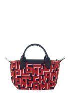 Longchamp Le Pliage Lgp - Top Handle Bag Xs Longchamp Le Pliage Lgp - Top Handle Bag Xs - Navy/red