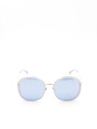 Pomellato PM0081S Sunglasses Pomellato PM0081S Sunglasses - Grey Gold Violet