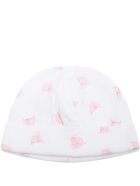 Ralph Lauren White Hat For Babygirl With Iconic Pony Ralph Lauren White Hat For Babygirl With Iconic Pony - Ivory