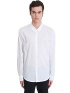 James Perse Shirt In White Cotton James Perse Shirt In White Cotton - white