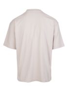 Unisex Light Grey "new Copyright" T-shirt Balenciaga Unisex Light Grey "new Copyright" T-shirt - Cement grey/white