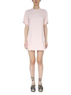 Stella McCartney T-shirt Dress With Logo Print Stella McCartney T-shirt Dress With Logo Print - PINK