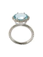 Lo Spazio Aqua Lucente Ring(H) Lo Spazio Jewelry Lo Spazio Aqua Lucente Ring(H) - Sky_Blue