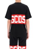 T-shirt With Logo Band GCDS T-shirt With Logo Band - Black