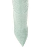 Crocodile Print Stiletto Boots Paris Texas Crocodile Print Stiletto Boots - Grigio