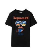 Dsquared2 Black T-shirt Dsquared2 Black T-shirt - Nero