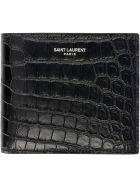 Leather Wallet Saint Laurent Leather Wallet - Nero