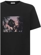 Saint Laurent Vhs Sunset T-shirt Saint Laurent Vhs Sunset T-shirt - Black