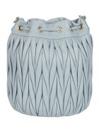 Miu Miu Matelassé Bucket Bag Miu Miu Matelassé Bucket Bag - Cielo