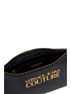 Versace Jeans Couture Clutch In Black Faux Leather Versace Jeans Couture Clutch In Black Faux Leather - black