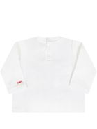 Armani Collezioni White T-shirt For Babyboy Armani Collezioni White T-shirt For Babyboy - White
