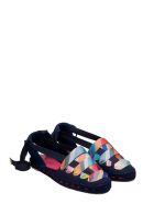 Castañer by Paul Smith Jean C Ps 001 Espadrilles In Blue Canvas Castañer by Paul Smith Jean C Ps 001 Espadrilles In Blue Canvas - blue