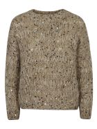 Sequined Jumper Brunello Cucinelli Sequined Jumper - Beige