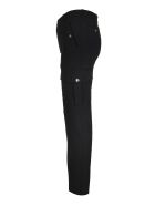 Man Cargo Pant In Black Japanese Wool Serge Alexander McQueen Man Cargo Pant In Black Japanese Wool Serge - Black