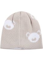Little Bear Beige Hat For Babyboy Little Bear Beige Hat For Babyboy - Beige
