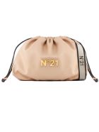 N.21 Large Pink Eco-leather Shoulder Bag N.21 Large Pink Eco-leather Shoulder Bag - ROSA