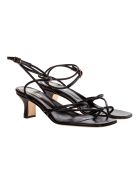 Paris Texas Betty Buckle Strappy Sandals Paris Texas Betty Buckle Strappy Sandals - CHARCOAL