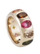 Lo Spazio Multi Colored Tourmaline Ring Lo Spazio Jewelry Lo Spazio Multi Colored Tourmaline Ring - Multicolor