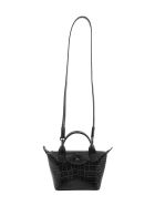 Longchamp Le Pliage Cuir - Top Handle Bag Xs Longchamp Le Pliage Cuir - Top Handle Bag Xs - Black