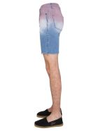Saint Laurent Degraded Print Bermuda Saint Laurent Degraded Print Bermuda - Blu Denim