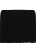 Balmain Black Towel For Babykids With Black Logo Balmain Black Towel For Babykids With Black Logo - Black