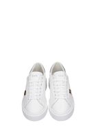D.A.T.E. Sfera Sneakers In White Leather D.A.T.E. Sfera Sneakers In White Leather - white