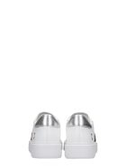 D.A.T.E. Sfera Sneakers In White Leather D.A.T.E. Sfera Sneakers In White Leather - white