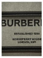 Burberry Mini Two-tone Canvas And Leather Pocket Bag Burberry Mini Two-tone Canvas And Leather Pocket Bag - Black/tan