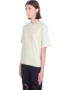 Acne Studios T-shirt In Green Cotton Acne Studios T-shirt In Green Cotton - green