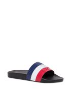 Rubber Slide Sandals With Logo Moncler Rubber Slide Sandals With Logo - Nero