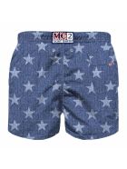 Blue Star Boy Swim Trunks MC2 Saint Barth Blue Star Boy Swim Trunks