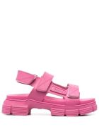 Ganni Pink Recycled Rubber Sandals Ganni Pink Recycled Rubber Sandals - Pink
