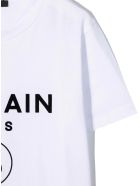 Balmain White Cotton T-shirt Balmain White Cotton T-shirt - Bianco