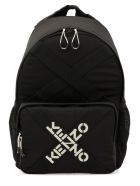 Kenzo Backpack With Logo Kenzo Backpack With Logo - BLACK