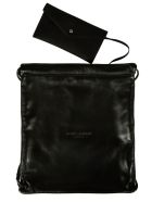 Saint Laurent Drawstring Backpack Saint Laurent Drawstring Backpack - Black