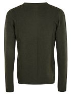 Rick Owens Round Neck Biker Sweater Rick Owens Round Neck Biker Sweater - Green
