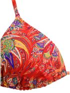 Etro Ibiza Red Bikini With Paisely Print Etro Ibiza Red Bikini With Paisely Print - Red