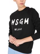 Crew Neck Sweatshirt MSGM Crew Neck Sweatshirt