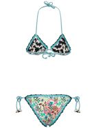 Anjuna Reversible Bikini With Floral Print Anjuna Reversible Bikini With Floral Print - Multicolor