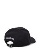 Dsquared2 Black And White Cotton Icon Hat Dsquared2 Black And White Cotton Icon Hat - White/black