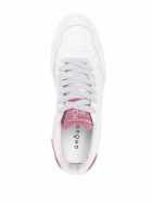 GHOUD Low Wom Sneakers In White And Pink Leather GHOUD Low Wom Sneakers In White And Pink Leather - White