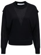IRO Black Wool And Silk Sweater IRO Black Wool And Silk Sweater - Black