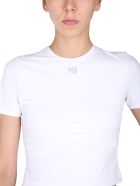 T by Alexander Wang Cropped T-shirt T by Alexander Wang Cropped T-shirt - BIANCO