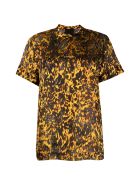 Givenchy Fantasy Crewneck T-shirt Givenchy Fantasy Crewneck T-shirt - Black Orange