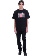 Throwback T-shirt In Black Cotton Throwback T-shirt In Black Cotton - black