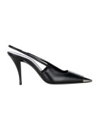 Saint Laurent Blade Slingback Pumps In Patent Leather Saint Laurent Blade Slingback Pumps In Patent Leather - BLACK