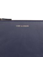 Comme des Garçons Wallet Leather Pouch Comme des Garçons Wallet Leather Pouch - Navy Navy