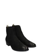 Officine Creative Sean 006 Ankle Boots In Black Leather Officine Creative Sean 006 Ankle Boots In Black Leather - black